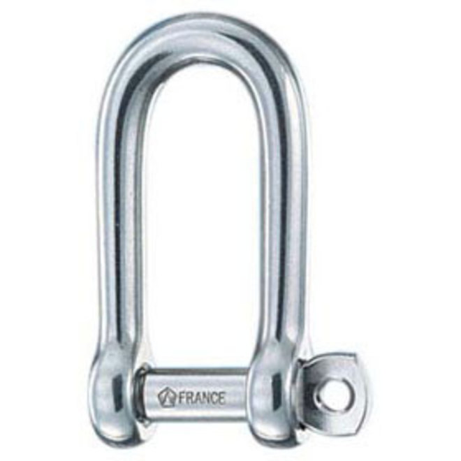 Long D Shackle 4mm BL 700kg