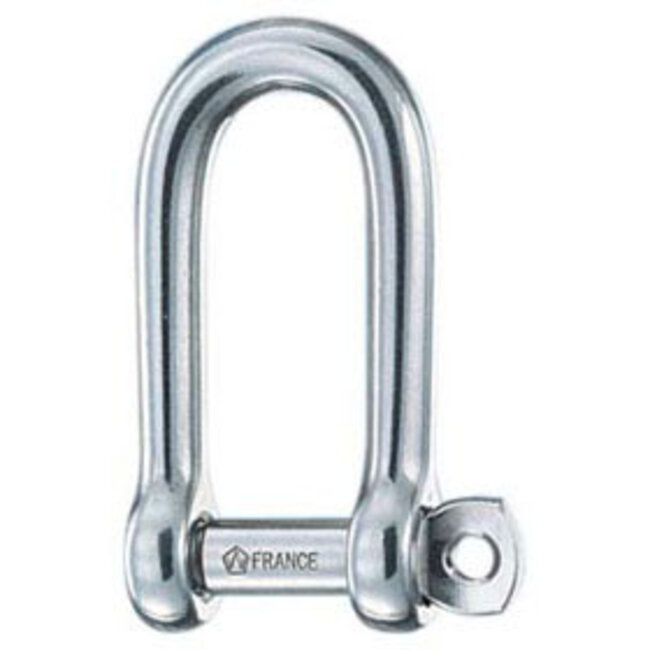 Wichard Stainless Long D Shackle 5mm BL 1000kg