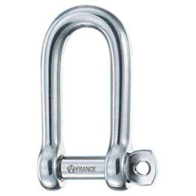 Wichard Stainless Long D Shackle 10mm BL 4300kg