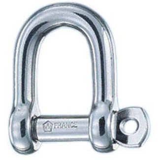 Wichard Stainless D Shackle 10mm Captive Pin
