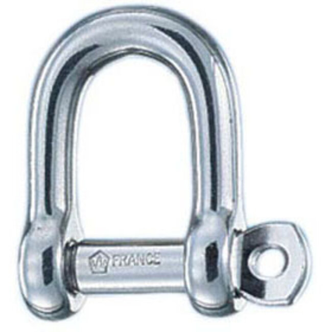 Wichard Stainless D Shackle Captive 8mm BL 3600kg