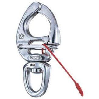 Wichard Stainless Snap Shackle QR Svl Bail Md L 90mm BL 3200kg