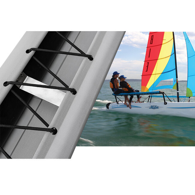 Hobie Cat Getaway Wing Assembly w Turquoise Mesh 2016 and Older