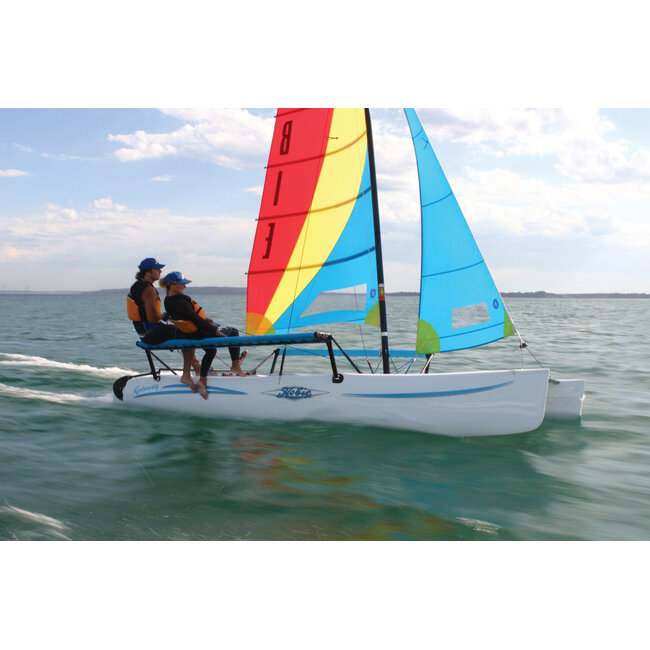Hobie Cat Getaway Wing Cover Set Turquoise Mesh