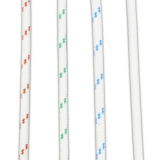 Novabraid 3/16 SLS Yacht Braid Rope White w Tracer