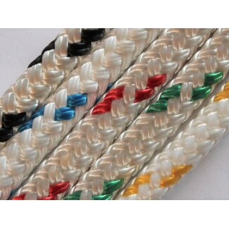 Novabraid 3/16 SLS Yacht Braid Rope White w Tracer