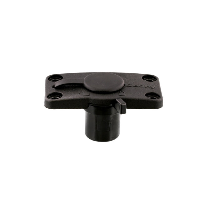 Scotty Scotty Locking Flush Deck Mount Scotty Fishing