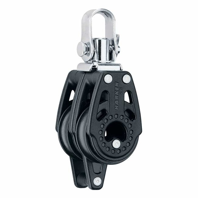 Harken 29mm Carbo Double Block with Swivel and Becket