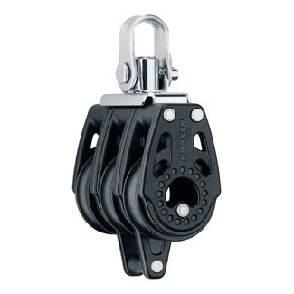Harken 29mm Carbo Triple Block with Becket Swivel Head
