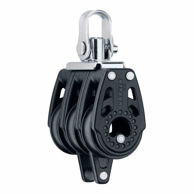 Harken 29mm Carbo Triple Block with Becket Swivel Head