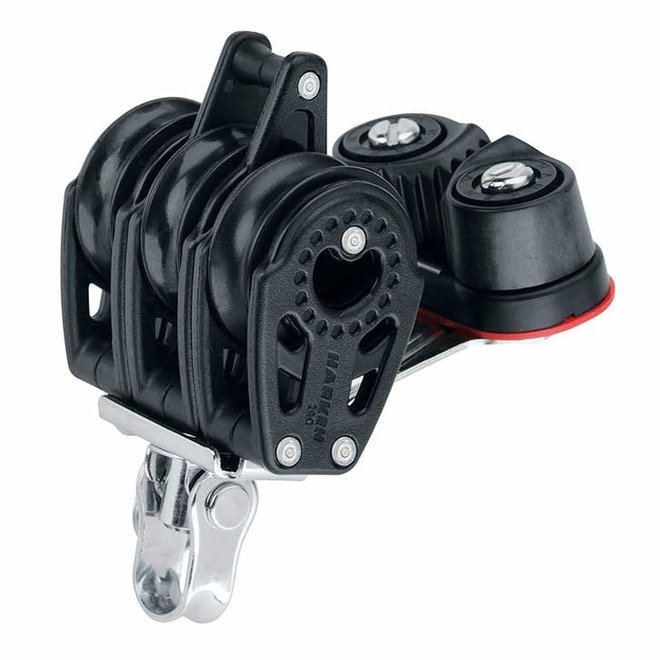 29mm Carbo Triple Block with Carbo Cam Cleat and Becket