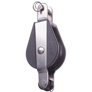 RWO 38mm Nova Single Block with Becket and Swivel