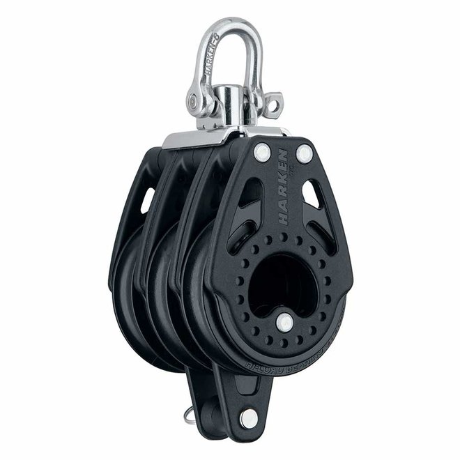 57mm Carbo Triple Block with Becket and Swivel