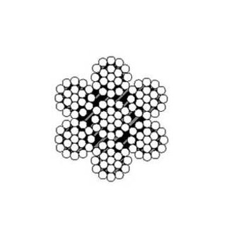 Vanguard Steel Rigging Wire 3/32 7x19 Flexible Stainless Steel