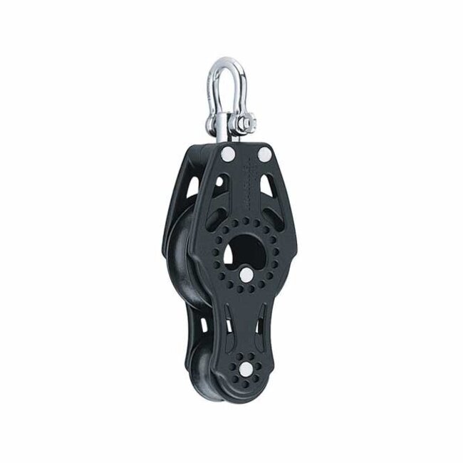 Harken 75mm Carbo Fiddle Block with Swivel