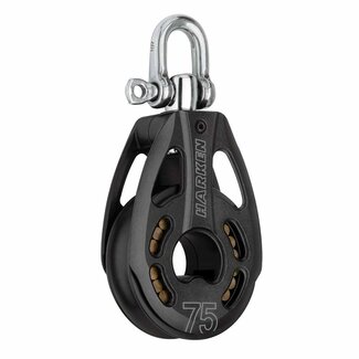 Harken Black Magic 75mm Single Block with Swivel