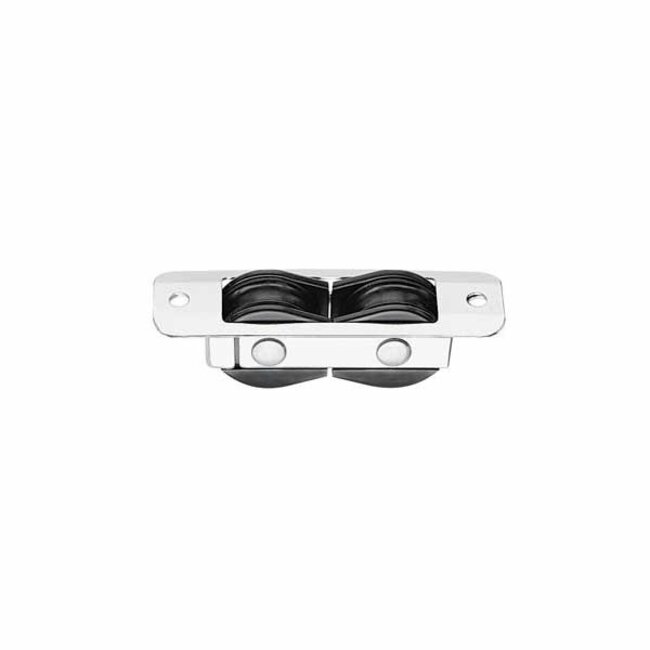 Harken Bullet In-Line Exit with Stainless Cover Plate