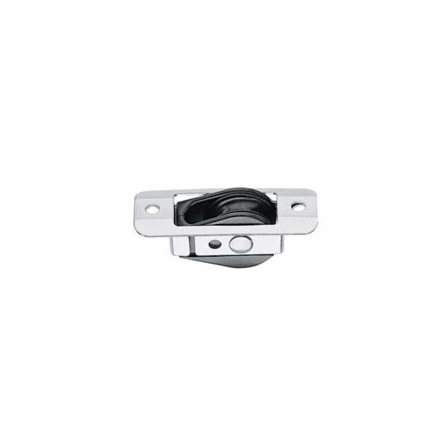 Harken Bullet Thru-Deck Block with Stainless Cover Plate