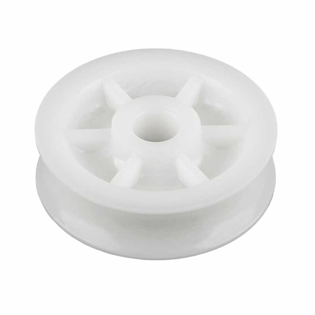 Schaefer Marine Delrin Sheave OD 2 W 5/8 Bore 3/8 Max Line 1/2in