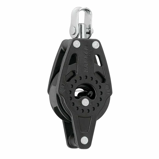 Harken 40mm Carbo Ratchet Single Block with Becket