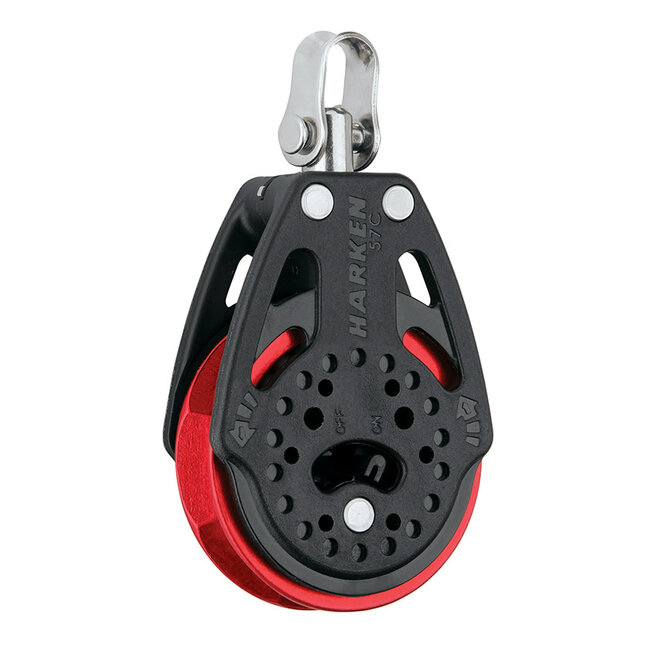 Harken Harken 57mm Carbo Ratchet Single Block Red Special