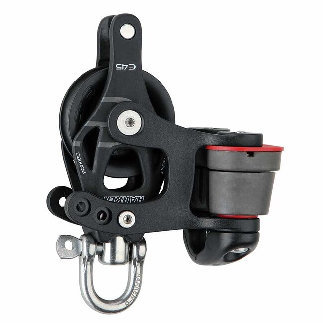 Harken 45mm Element Single Block with Becket and Cam