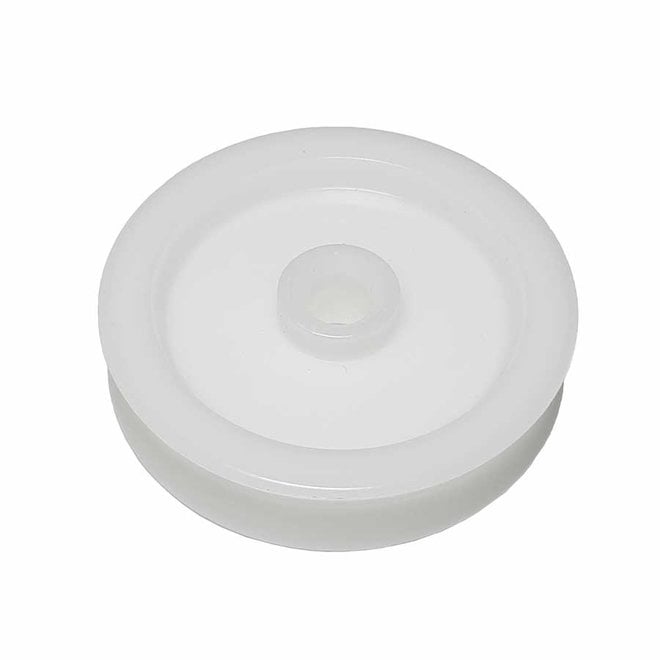 Sheave Acetal Plain 45mm D 45mm W 12mm Bore 8mm