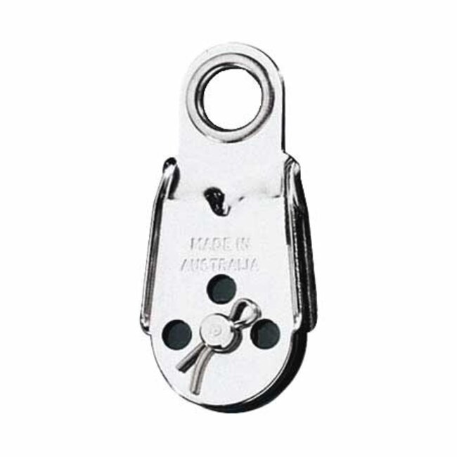 Ronstan Wire Block 32mm Single Ferrule Head Removable Sheave