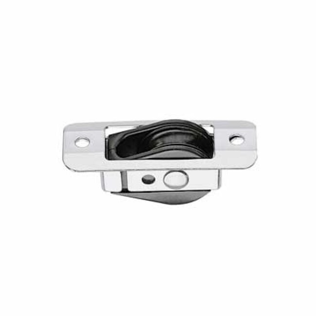 Harken Wire Bullet Thru-Deck Block with Stainless Cover Plate