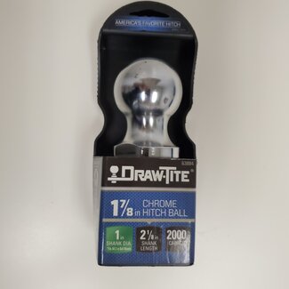 Fulton Industries Hitch Ball 1-7/8" with 1" Shank | Draw Tite