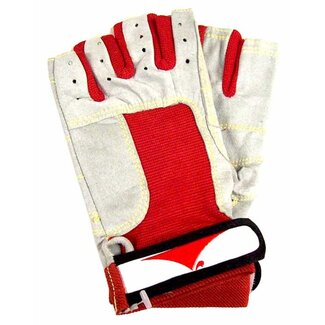 Glove 5 Fingers Cut Red Economy Glove 5 Fingers Cut Red Economy