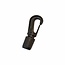 Bainbridge Shock Cord Hook 1/4 Black Delrin Bainbridge