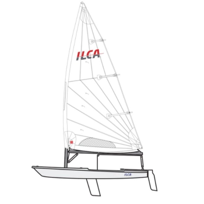 laser sailboat race