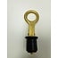 Attwood Drain Plug with Snap Handle Brass