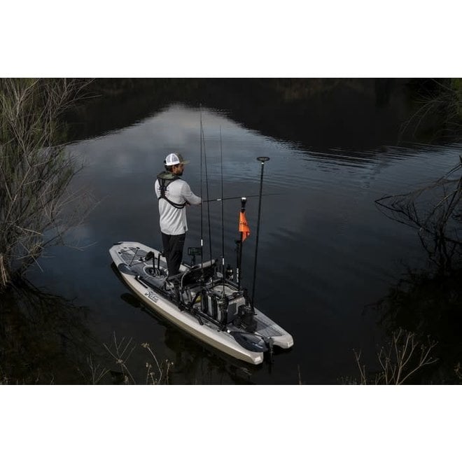 Kayak saltwater fishing for lunch on Hobie Lynx 