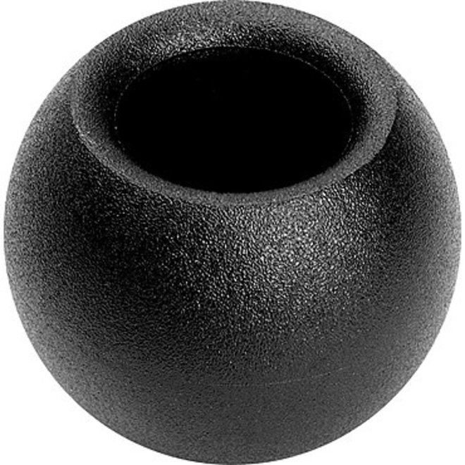 Halyard Stopper Ball 15mm BLACK