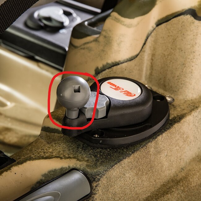 Old Town Old Town Deluxe Control Knob Steering Kit