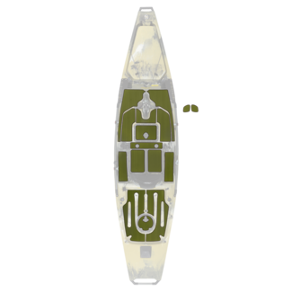 Hobie Cat Hobie EVA Deck Pad Kit Pro Angler 14 INTERIOR