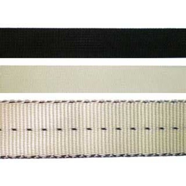 Bainbridge Nylon Webbing 2in White Standard Weight