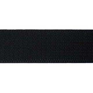 Bainbridge Polyester Webbing 2in Black Seatbelt Style
