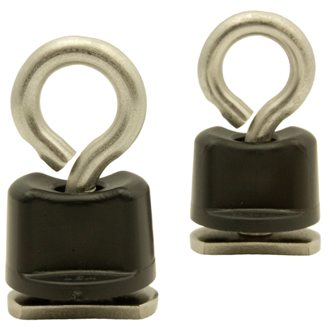 YakAttack Tie Down Track Mount | Eyelet (2 pack)