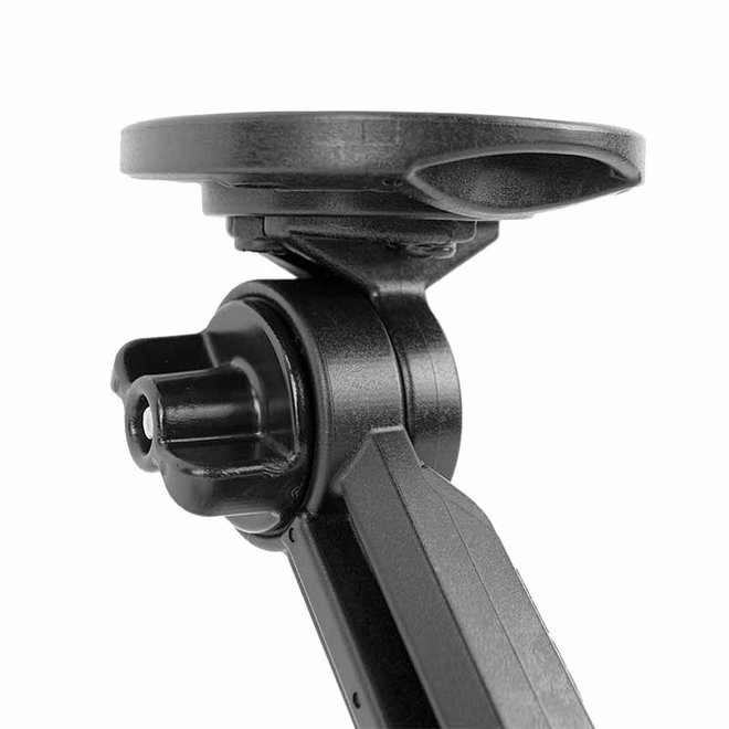 YakAttack Fish Finder Mount | Round Plate | LockNLoad Track Mounting System