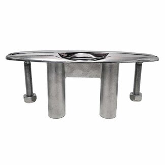Deck Cleat 8in Pop-up Stainless