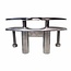 Deck Cleat 8in Pop-up Stainless