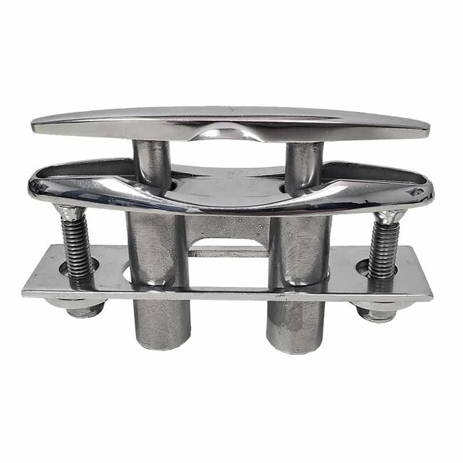 Sinox Stainless Steel Deck Cleat 4-1/2"  Pull Up