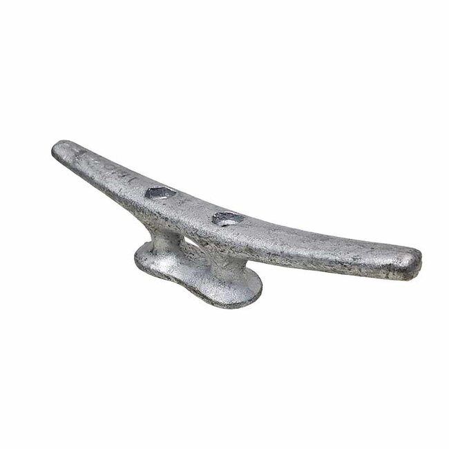 Dock Cleat 10in Galv Galvanized Iron