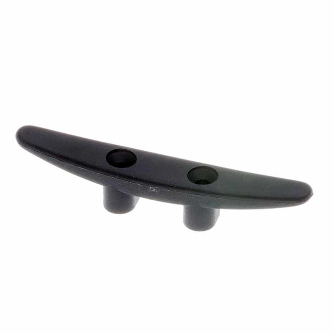 Horn Cleat 100mm Black Plastic PAIR