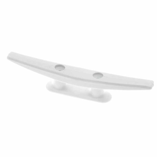 Horn Cleat 140mm White Plastic (single)