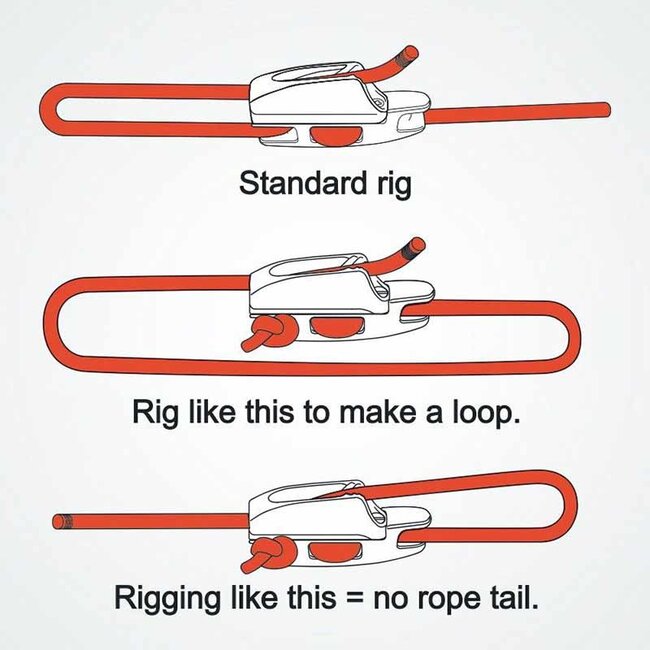 Clamcleat Clamcleat Aero Cleat CL828 with CL268 Anodized