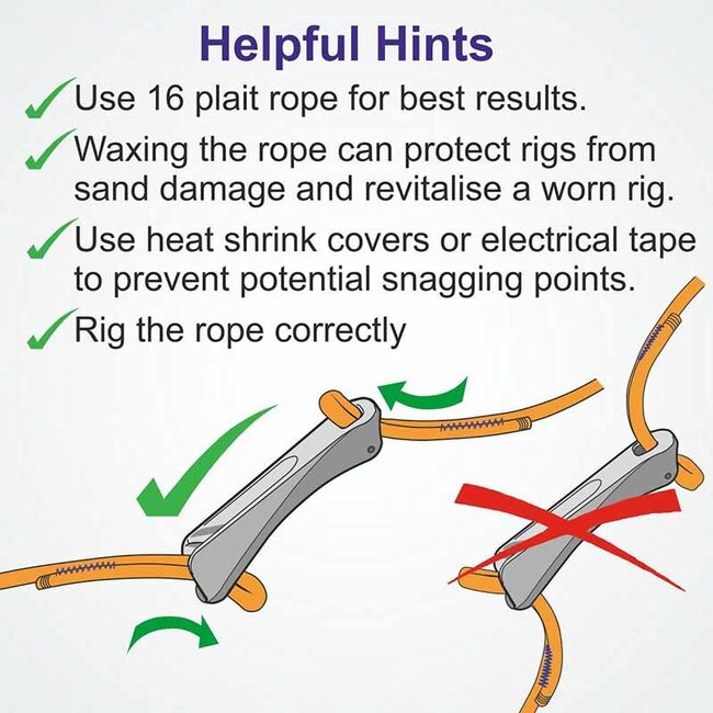 Clamcleat Clamcleat Cobra Cleat Kitesurfing